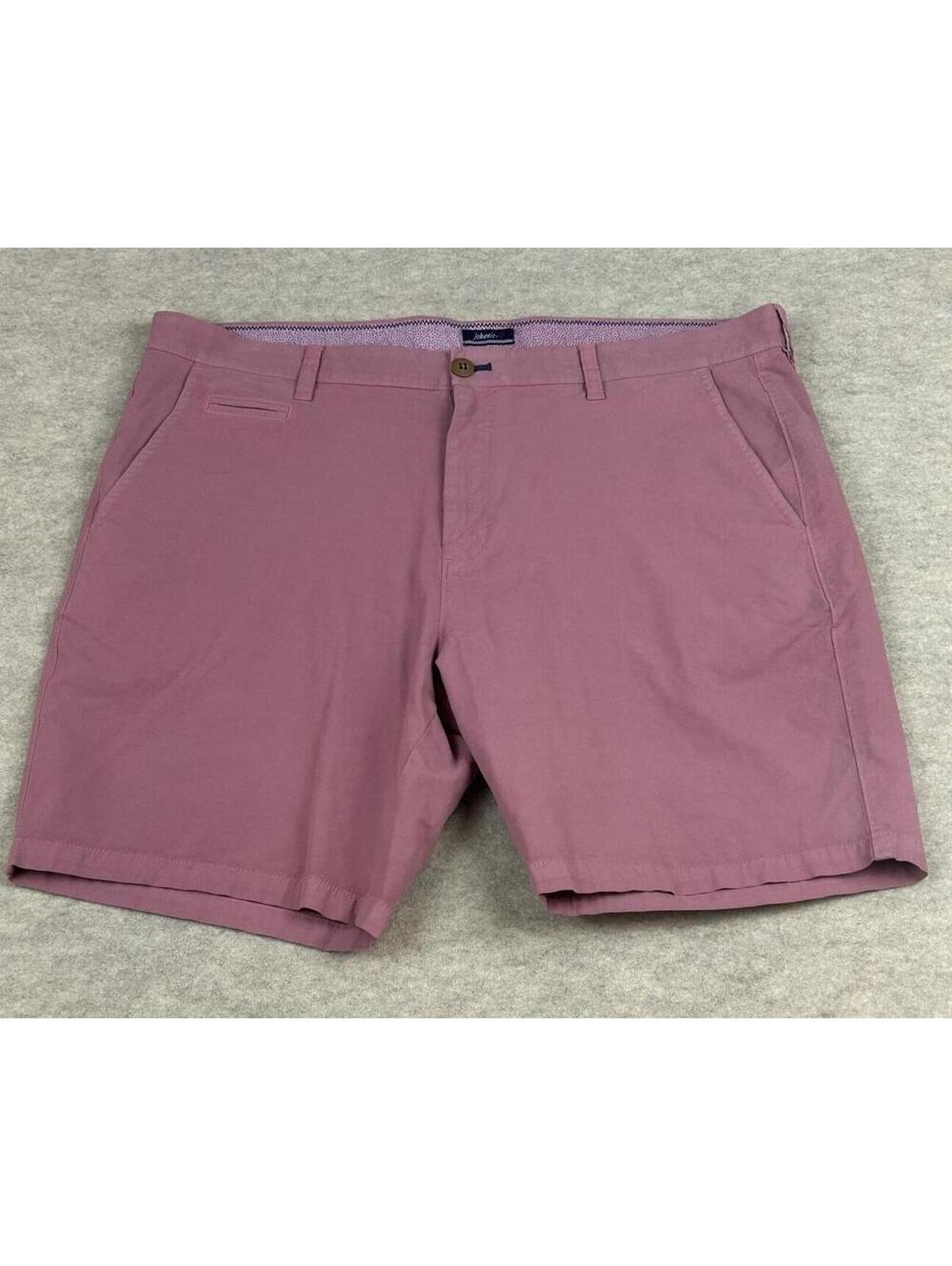 johnnie-O Pink Flat Front Casual Shorts Size 38